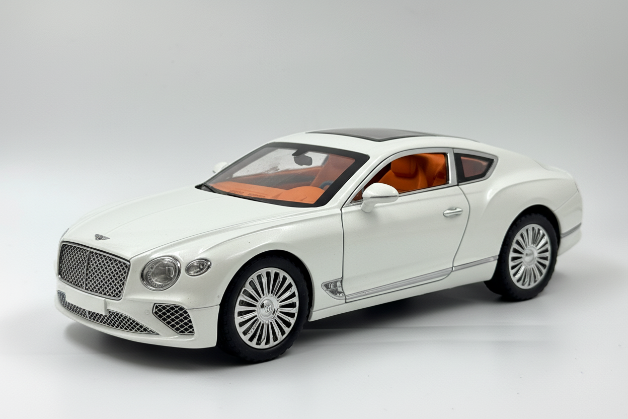 White Bentley Continental GT Coupe