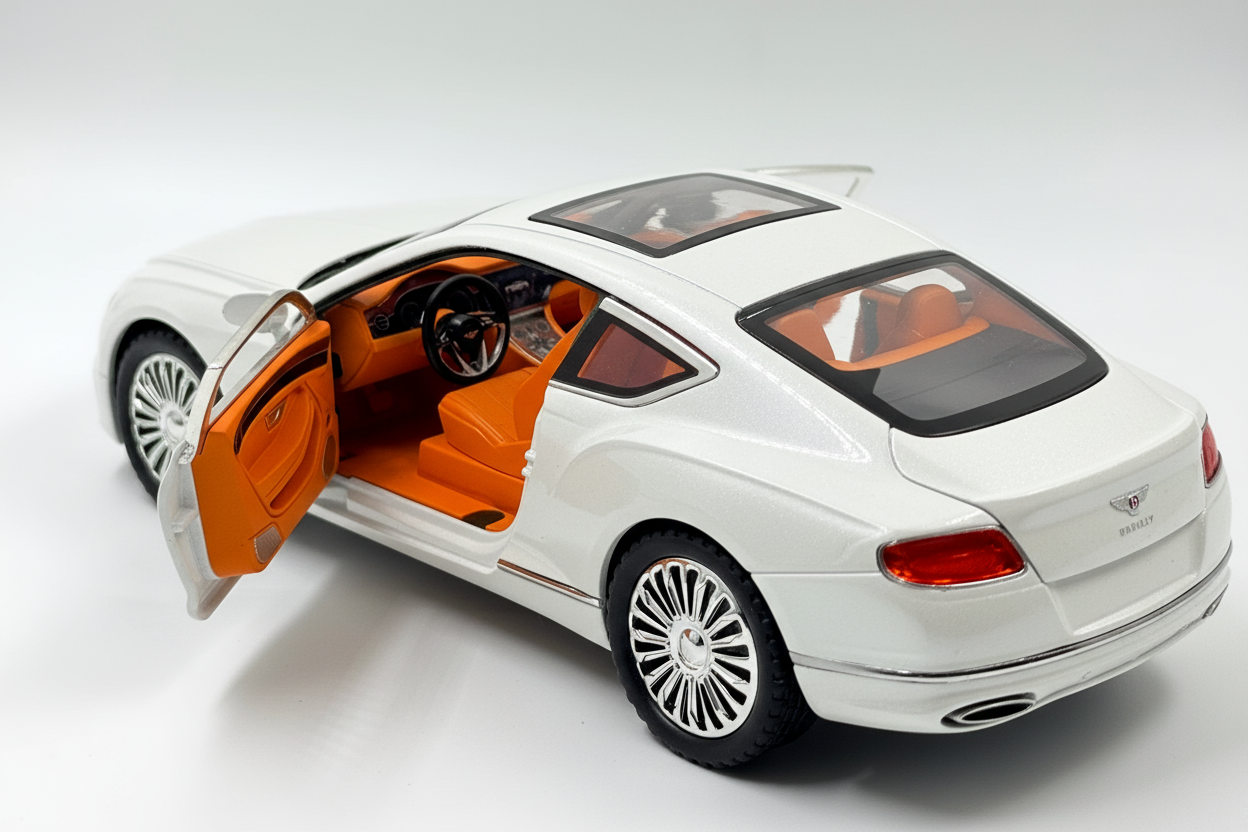 White Bentley Continental GT Coupe