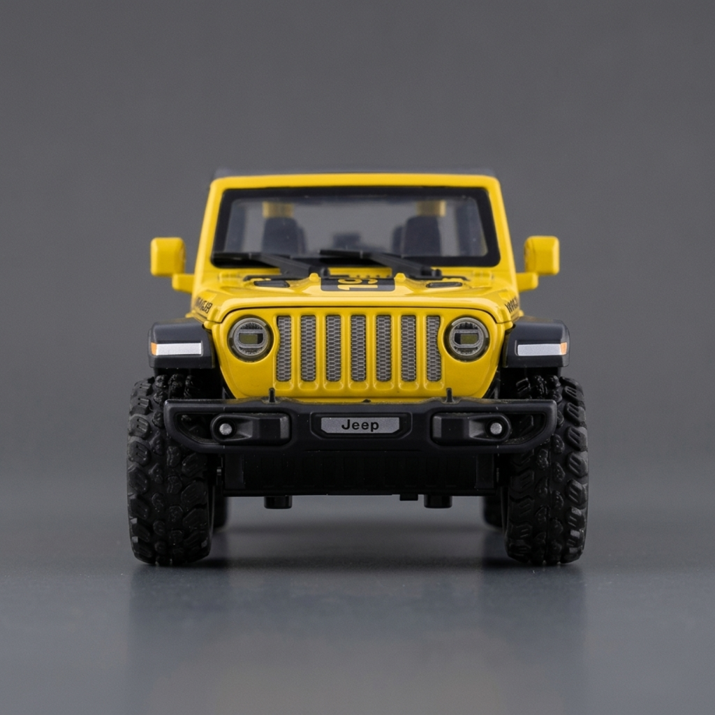 Jeep Wrangler Rubicon Diecast Model Car