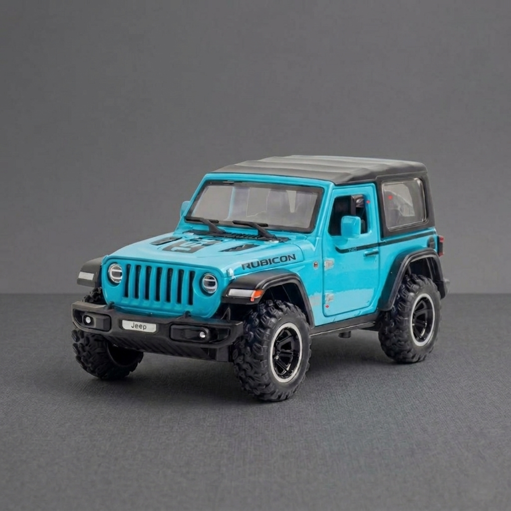 Jeep Wrangler Rubicon Diecast Model Car